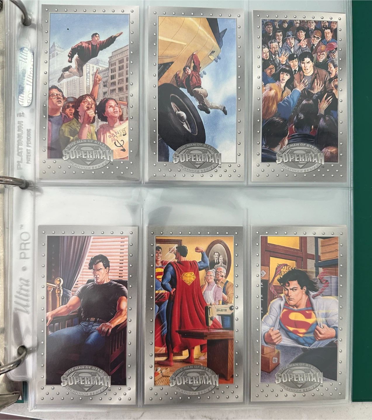 The Man of Steel Platinum Series Superman Trading Cards - photo 4