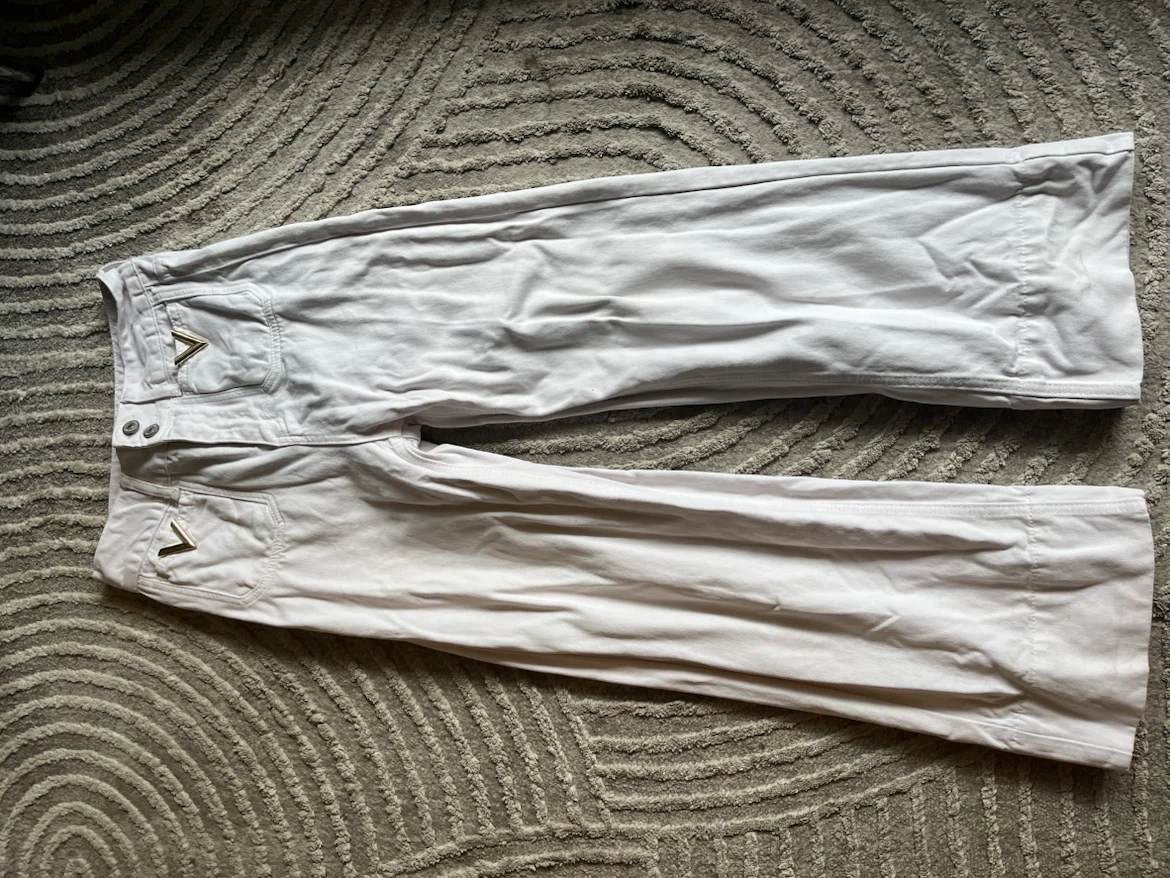White Wide Leg Pants