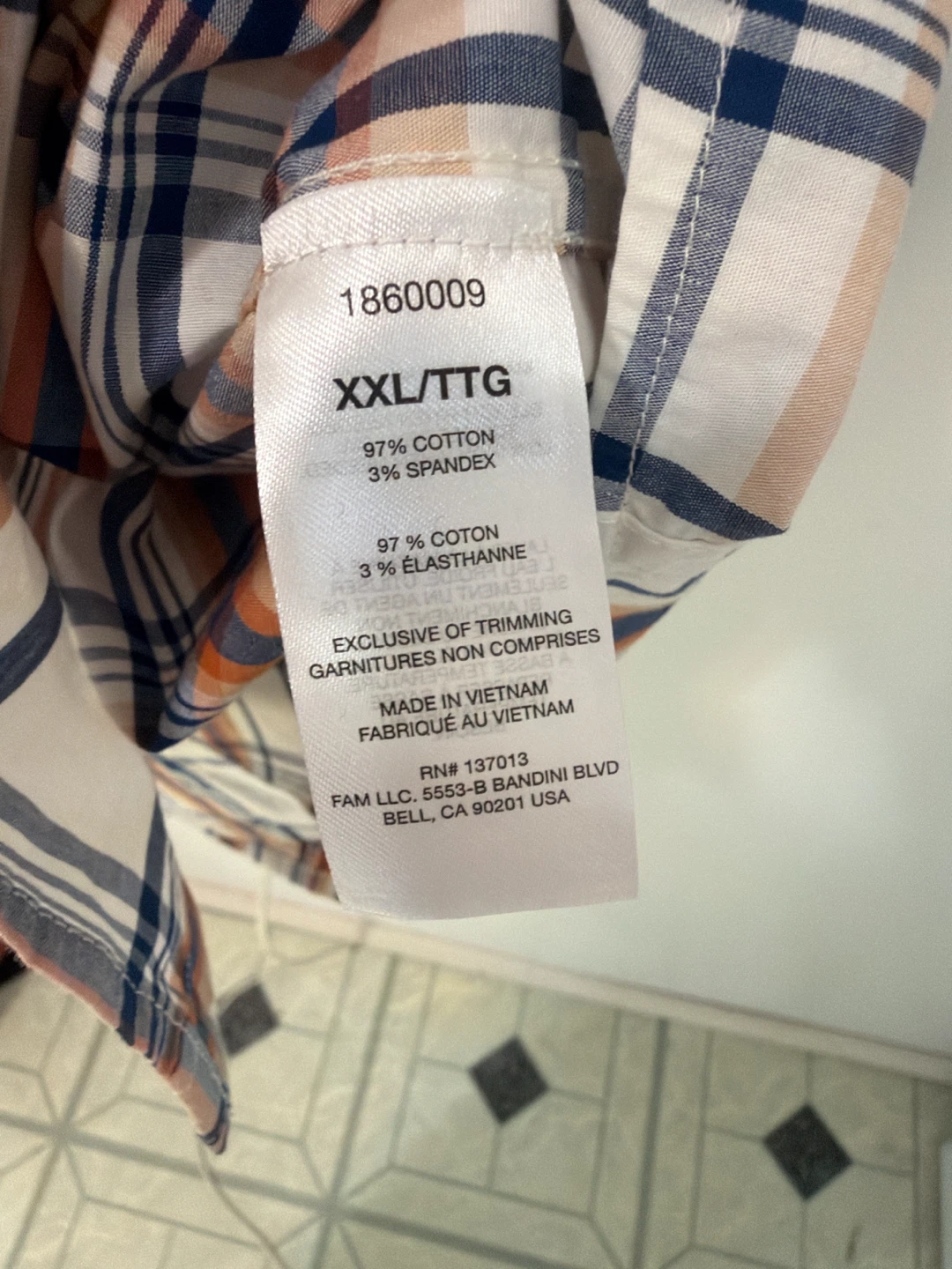 GAP Plaid Short Sleeve Shirt XXL - photo 4