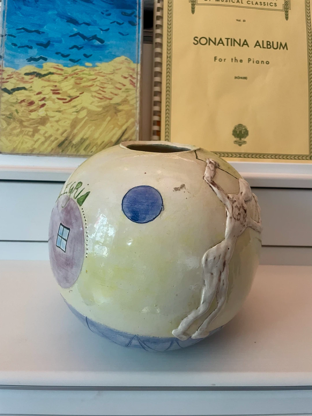 Signed Studio Pottery Vase, 2002 - photo 2