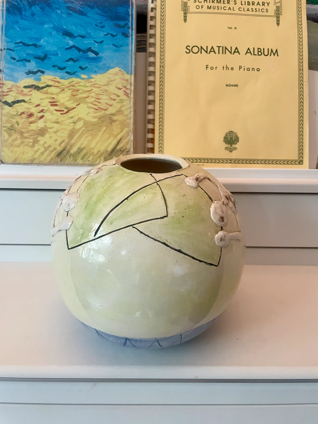 Signed Studio Pottery Vase, 2002 - photo 3