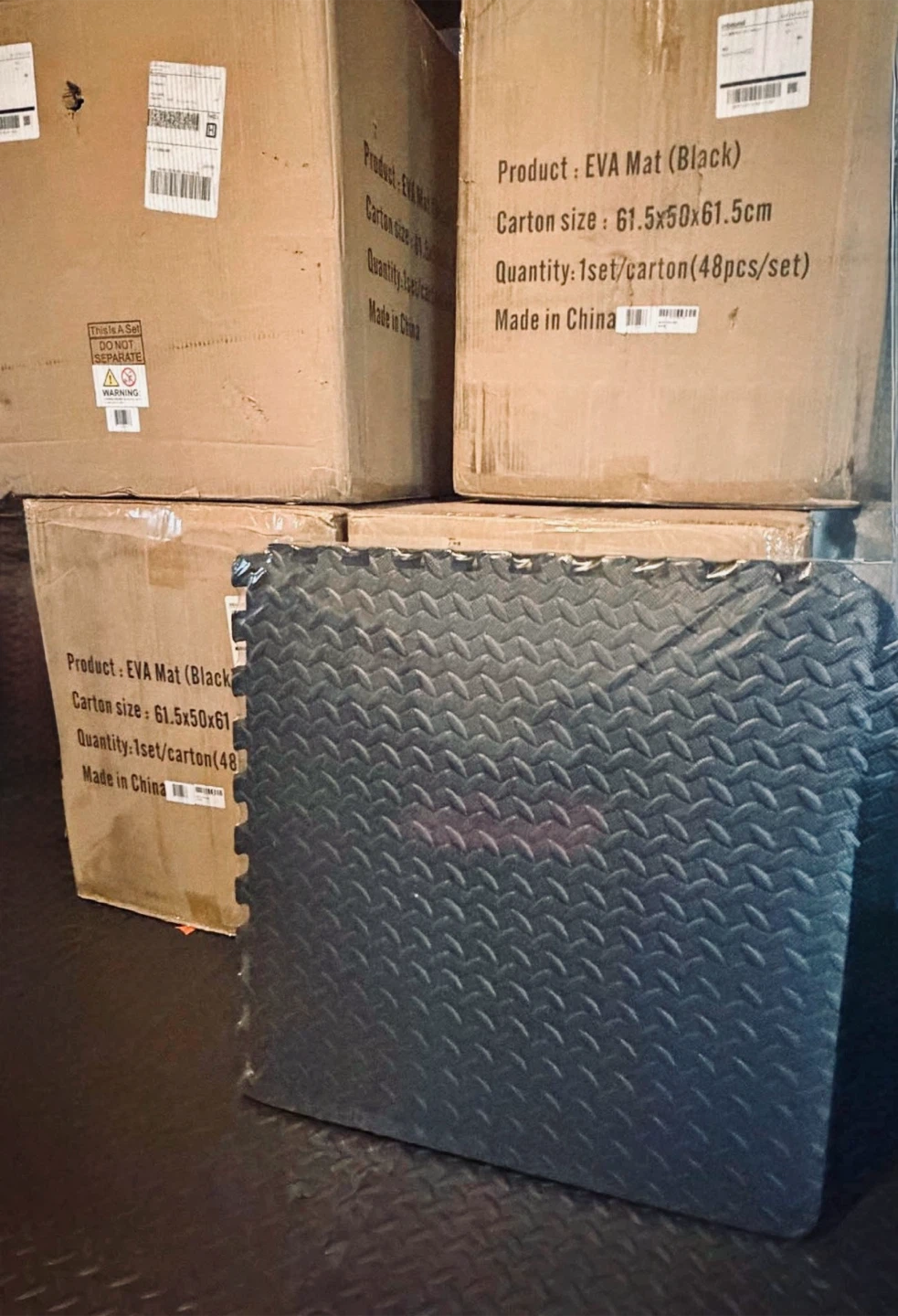 Priced to sell!!! Brand New 24” x 24” Interlocking Tile Mats! - photo 2