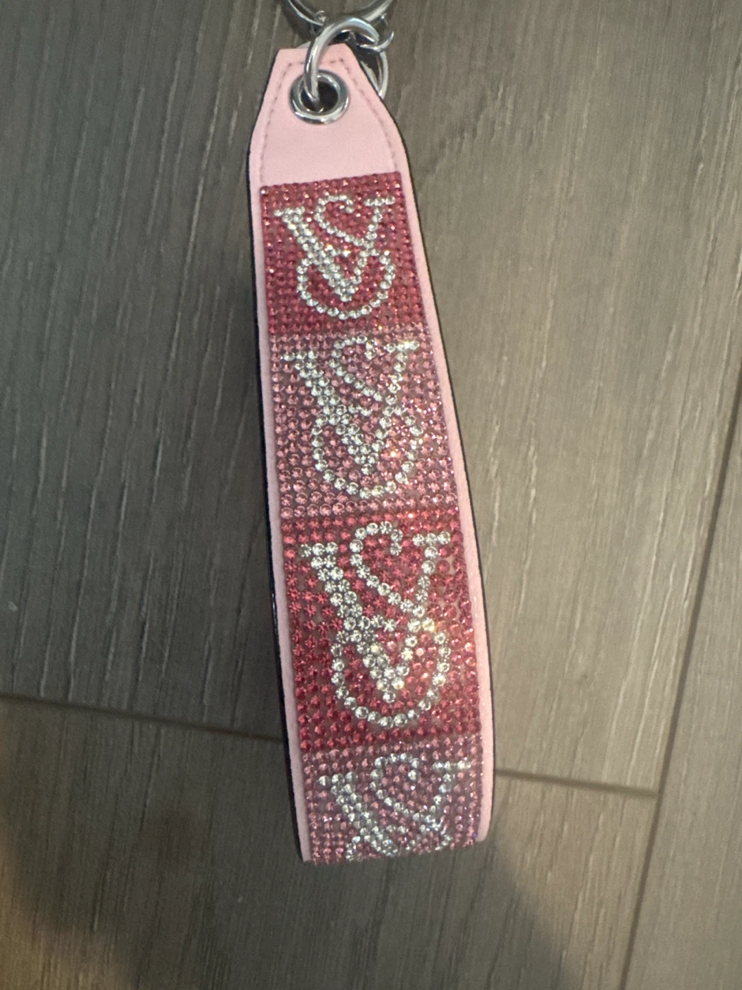 Victoria secret strap keychain