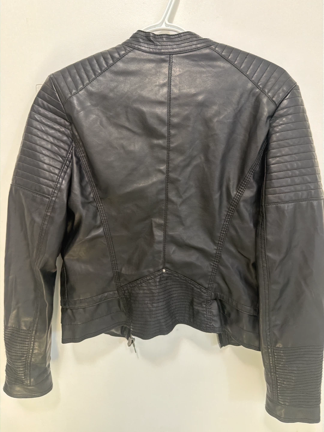 Ci Sono Black Faux Leather Jacket - photo 4
