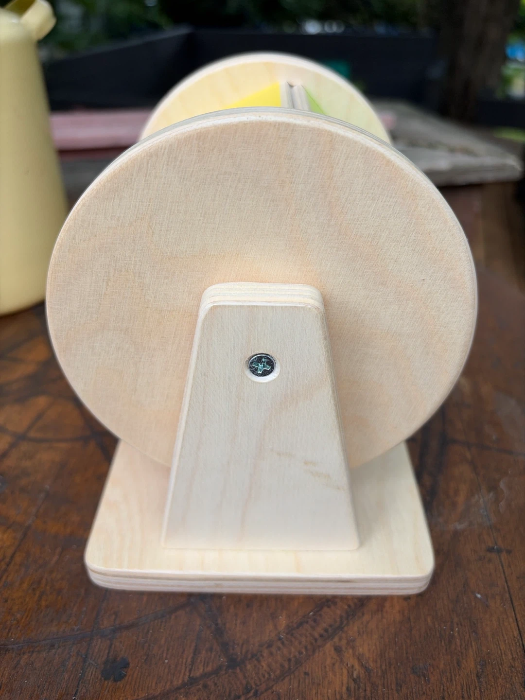 Lovevery Wooden Rainbow Spinner Wheel Toy - photo 5