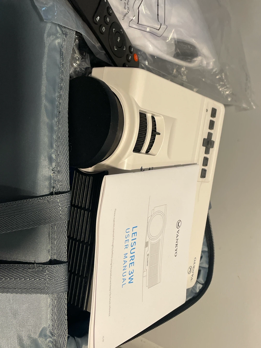 Projector cloth for $25, Leisure Projector with Carrying Case - photo 2
