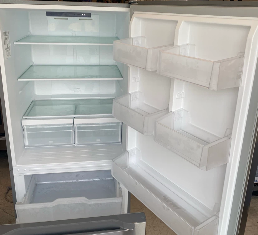 Large Stainless Fridge - photo 2