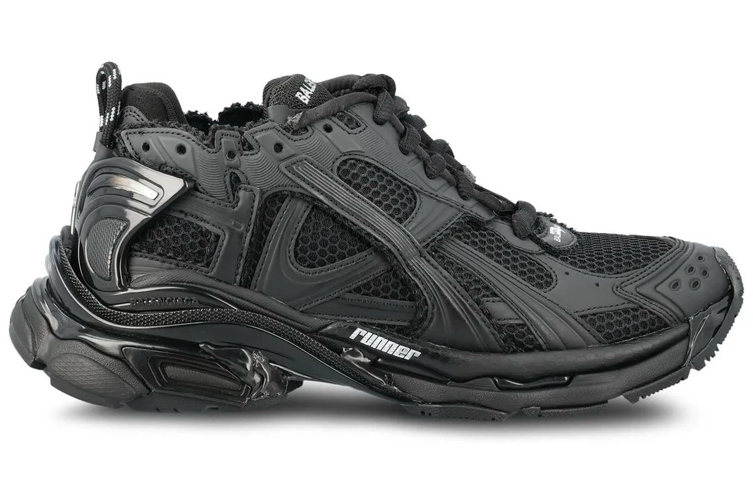 Balenciaga Runner Sneakers - Black - Size 43 - photo 5