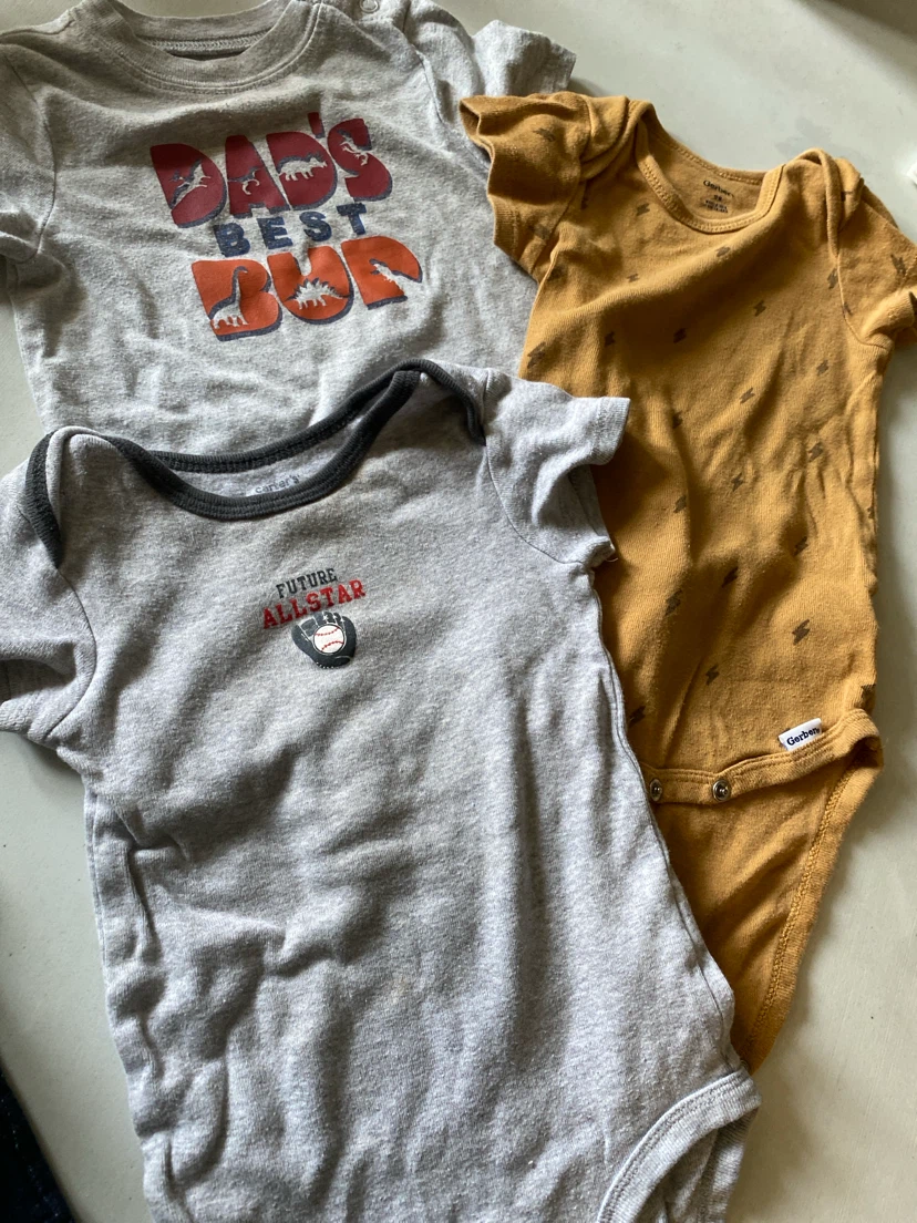 Baby Bodysuits - Dad's Best Bun & Future All-Star