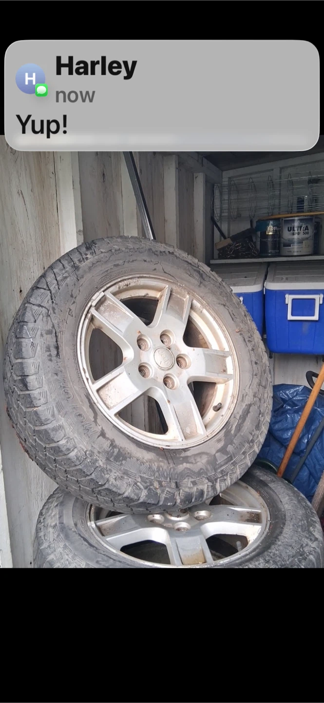 All-Terrain Tires with Rims