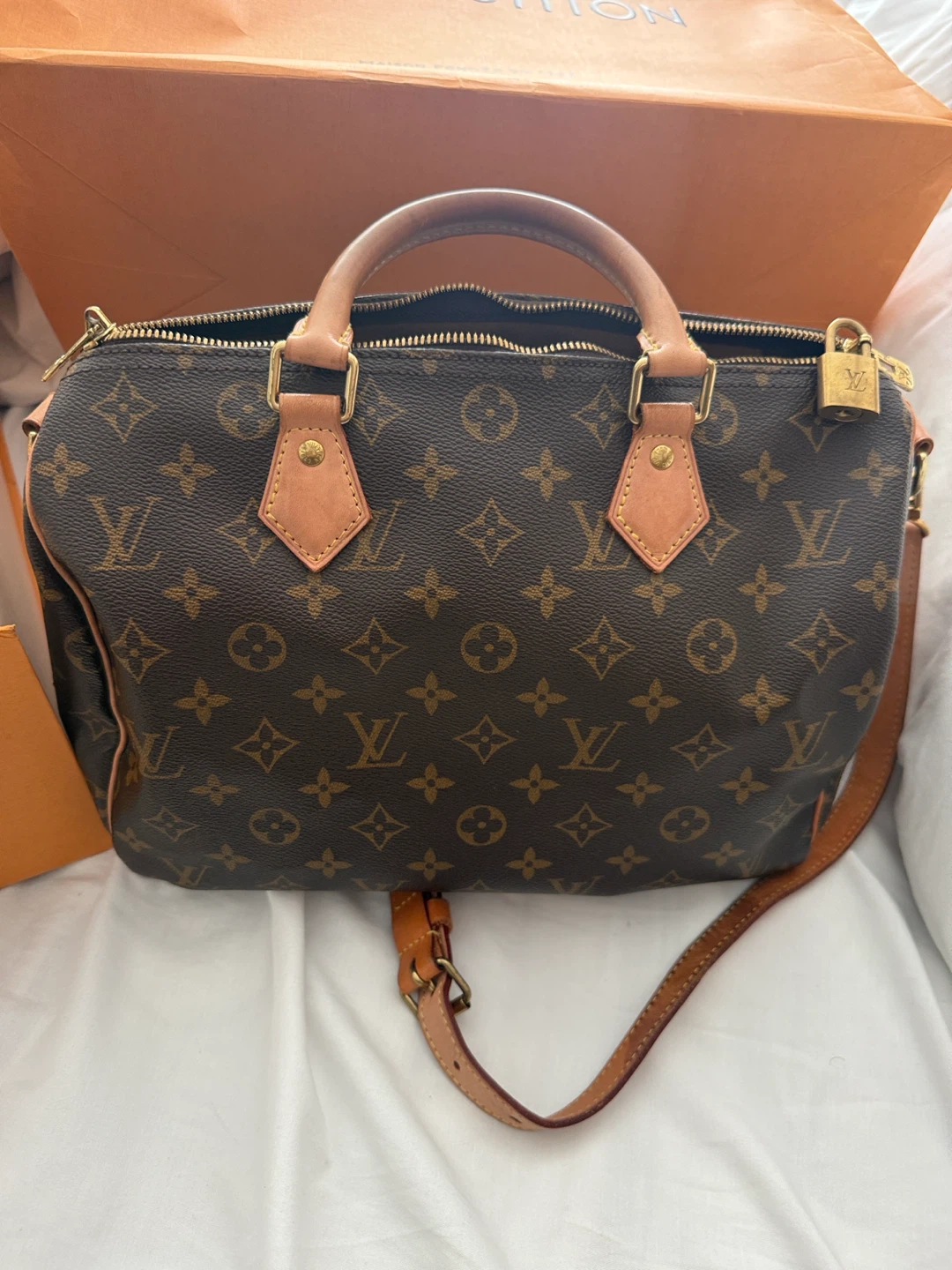 Louis Vuitton Speedy 30 Monogram Canvas Bag