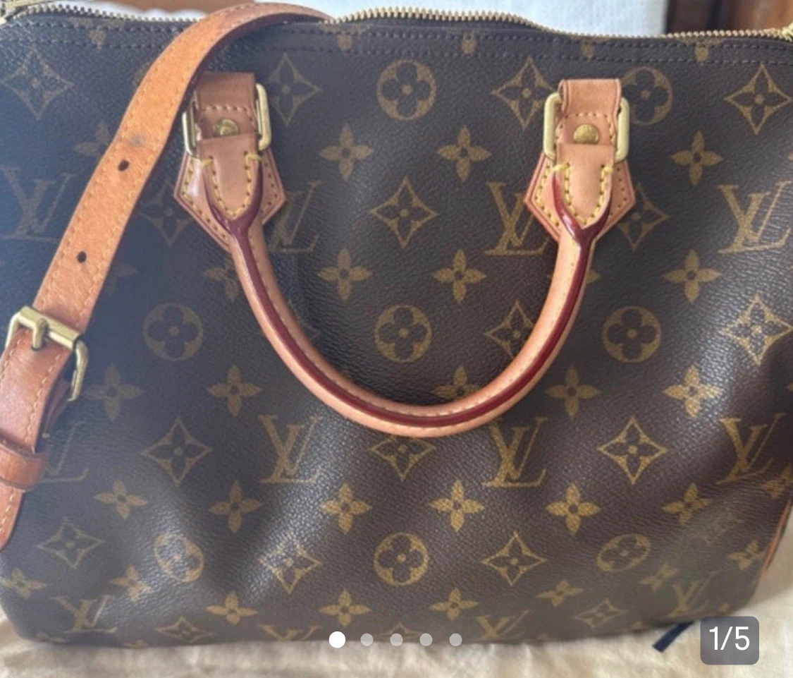 Louis Vuitton Speedy 30 Monogram Canvas Bag - photo 5