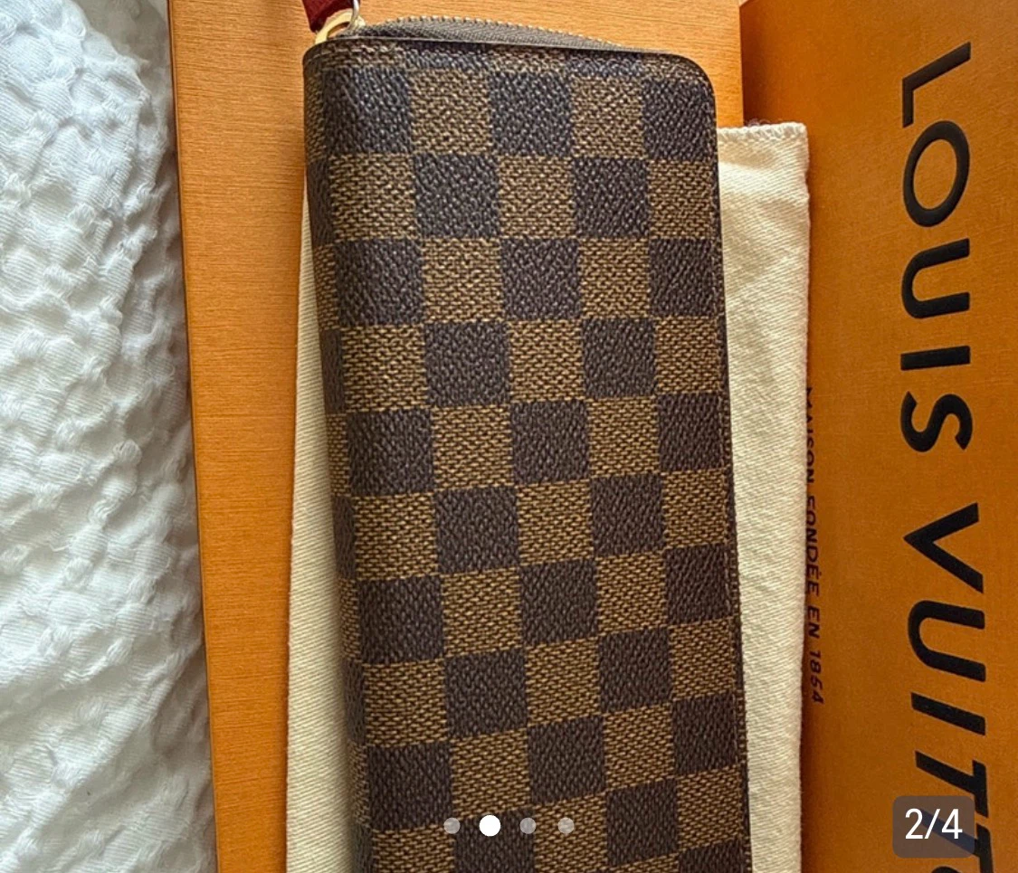 Louis Vuitton Damier Ebene Zippy Organizer Wallet - photo 2