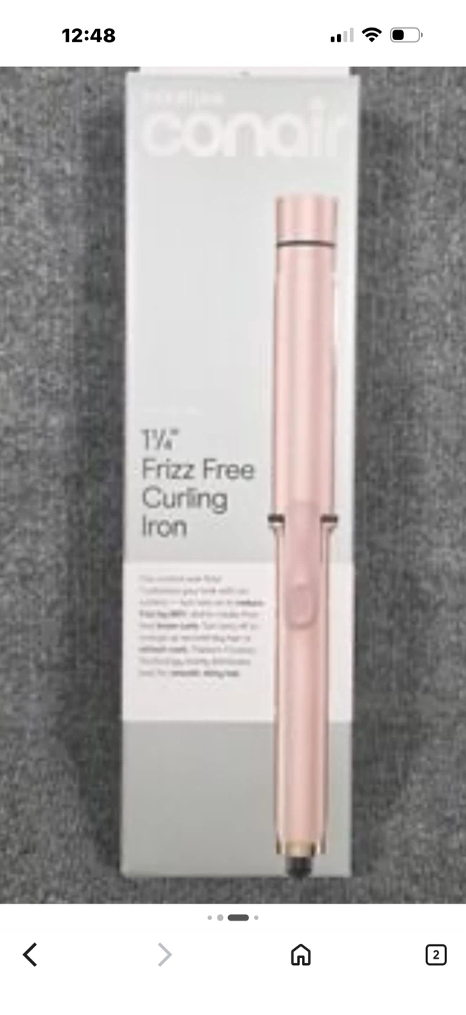 Conair 1 1/4" Frizz Free Curling Iron