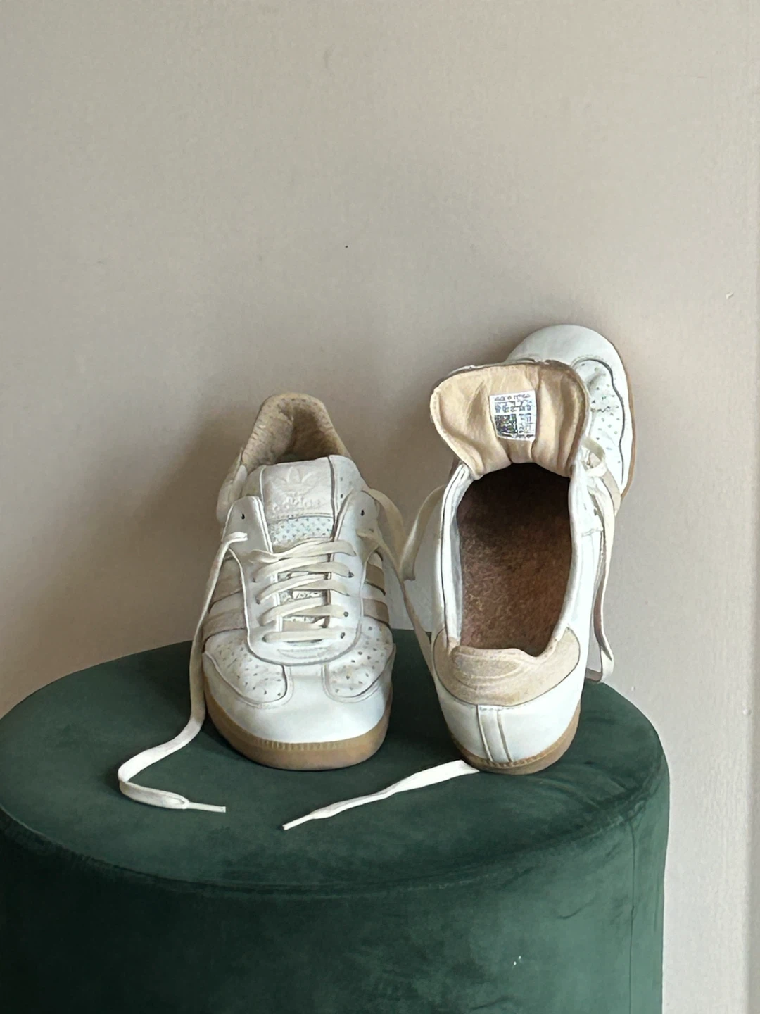Adidas White Sneakers Size 10.5