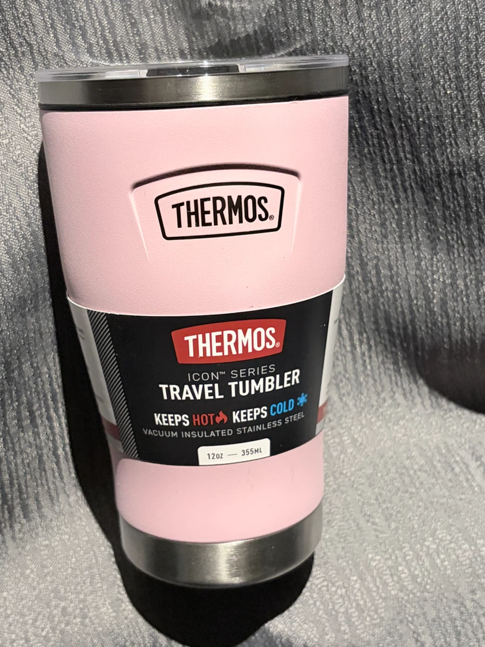 Thermos ICON Series Travel Tumbler - Pink 12oz - photo 2
