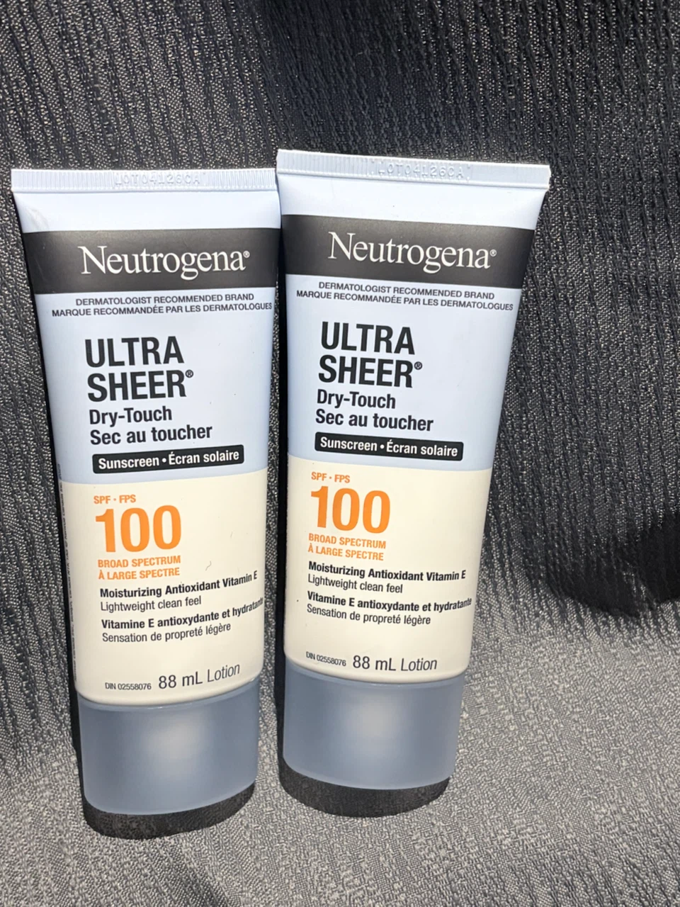 Neutrogena Ultra Sheer Dry-Touch Sunscreen SPF 100 (2 Pack)