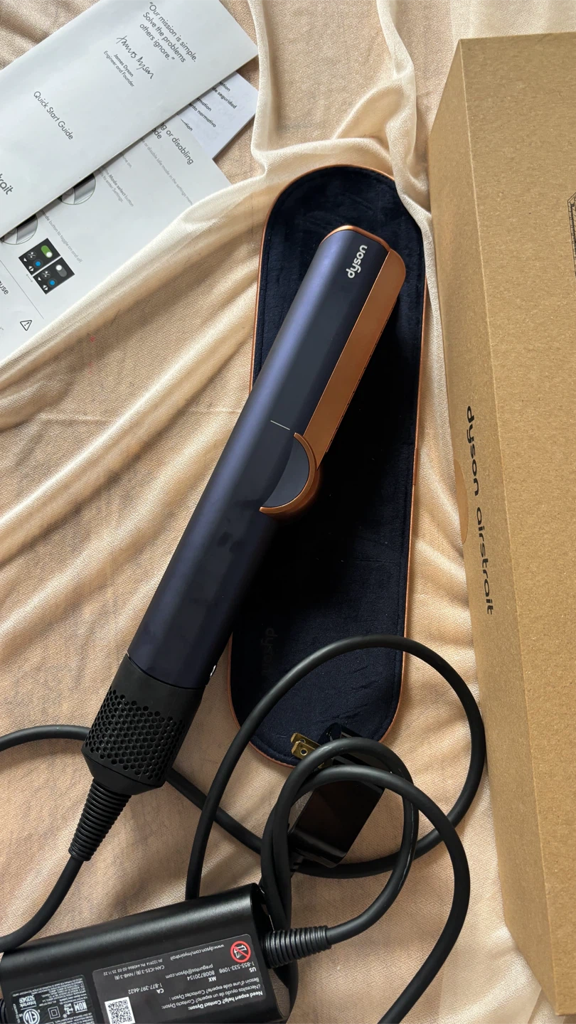 Dyson Airstrait Prussian Blue, Like New | Complete Set + Receipt - photo 2
