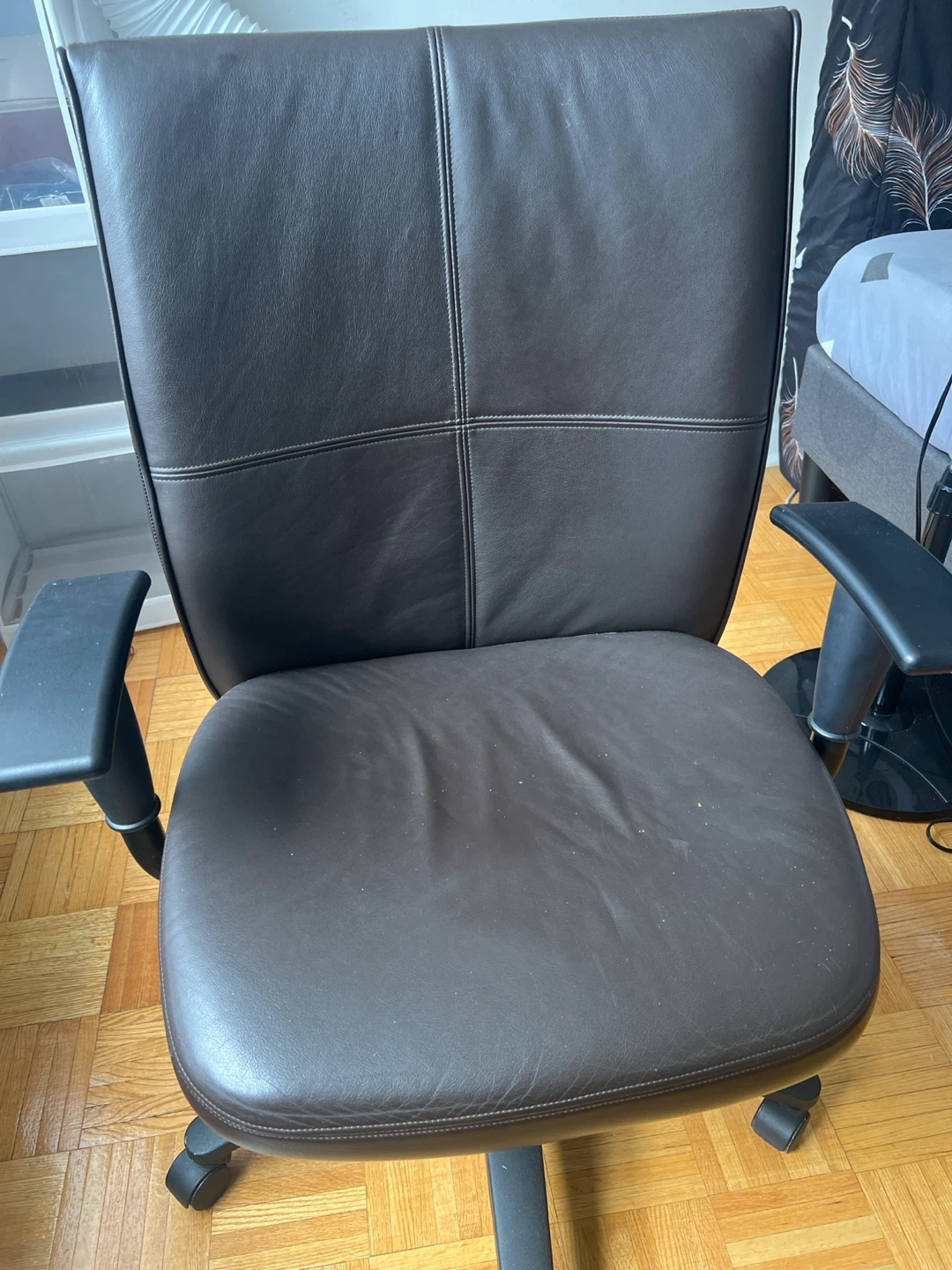 Turnstone Brown Leather Office Chair