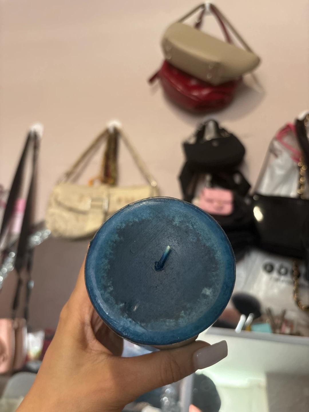 Blue Scented Candle - photo 2