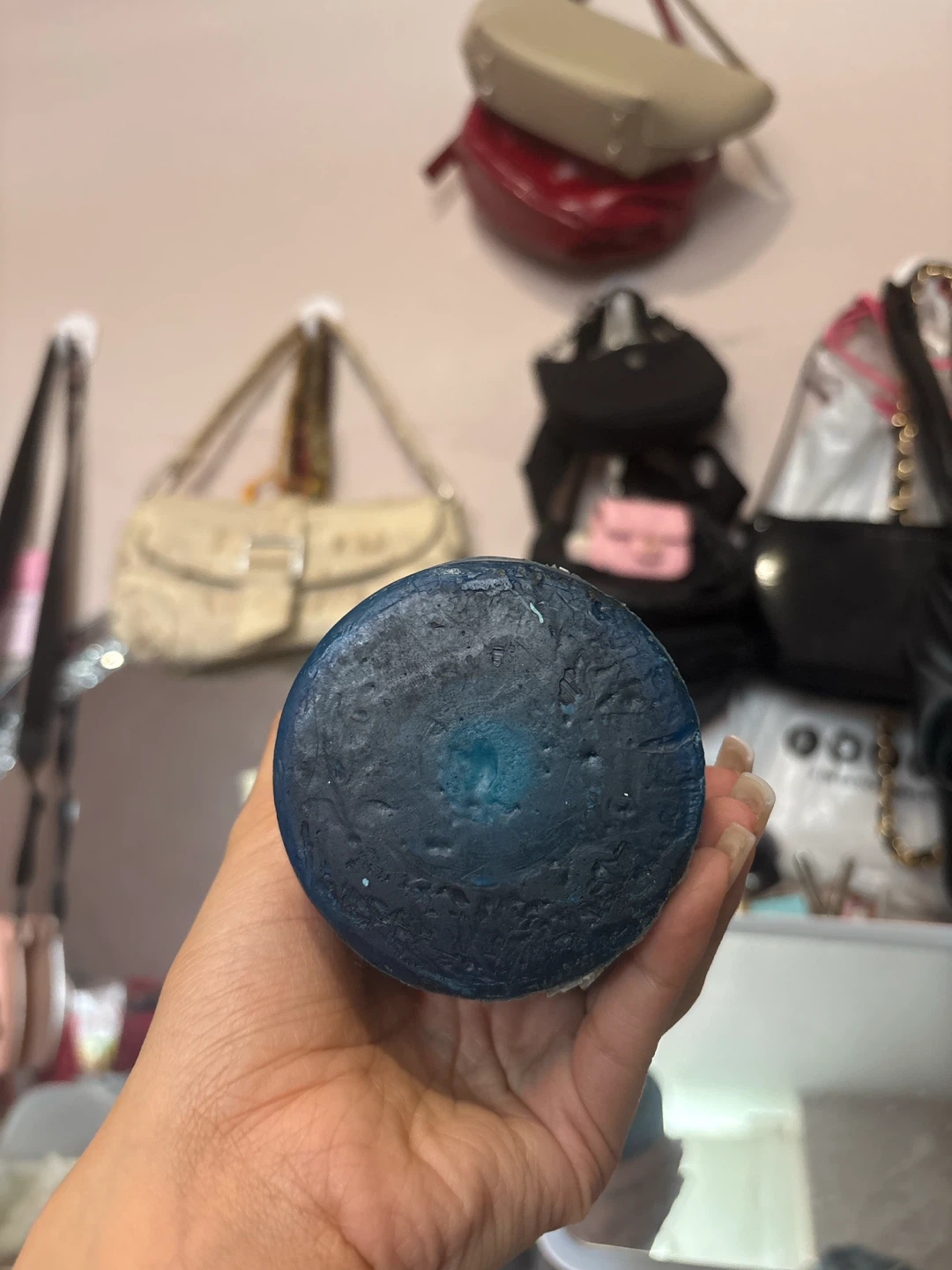Blue Scented Candle - photo 3