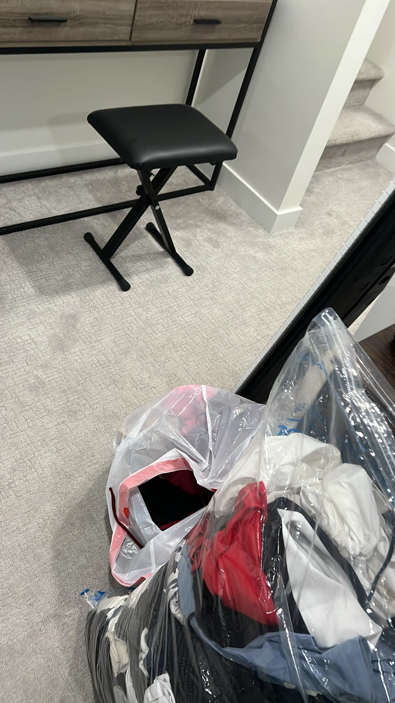 Narrow Console Table with Stool - photo 4