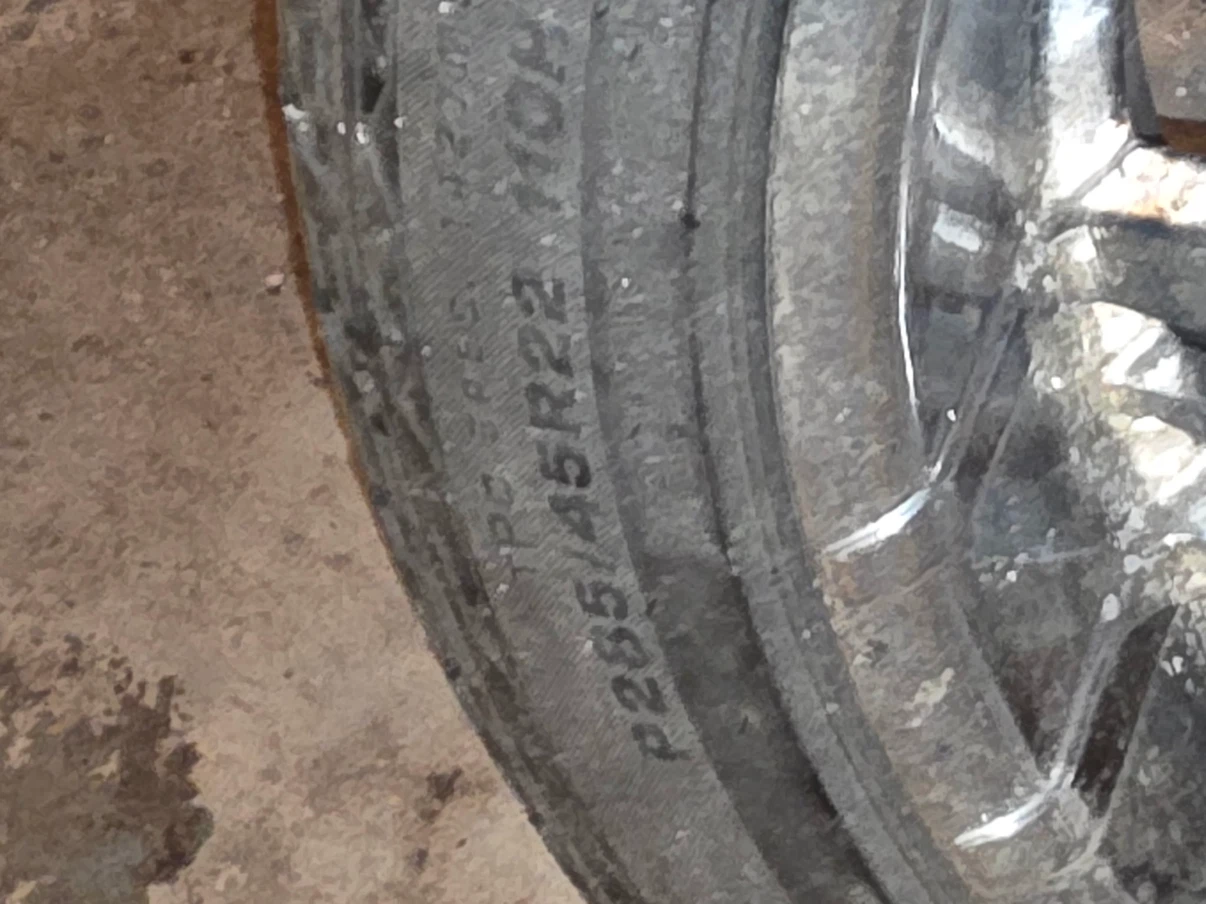 22 inch Chrome Wheels with Tires P255/45R22 - photo 5