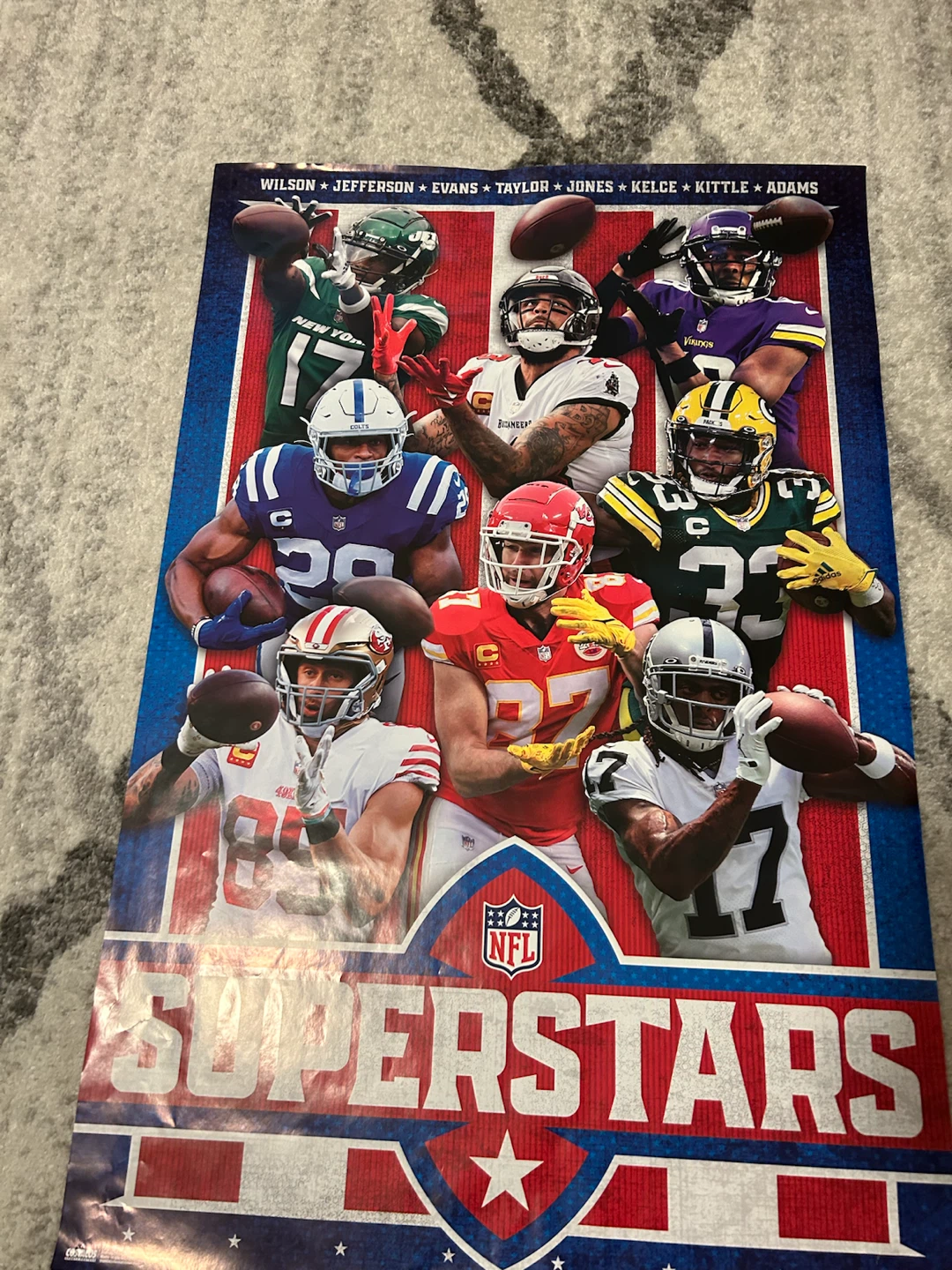 NFL Superstars Poster