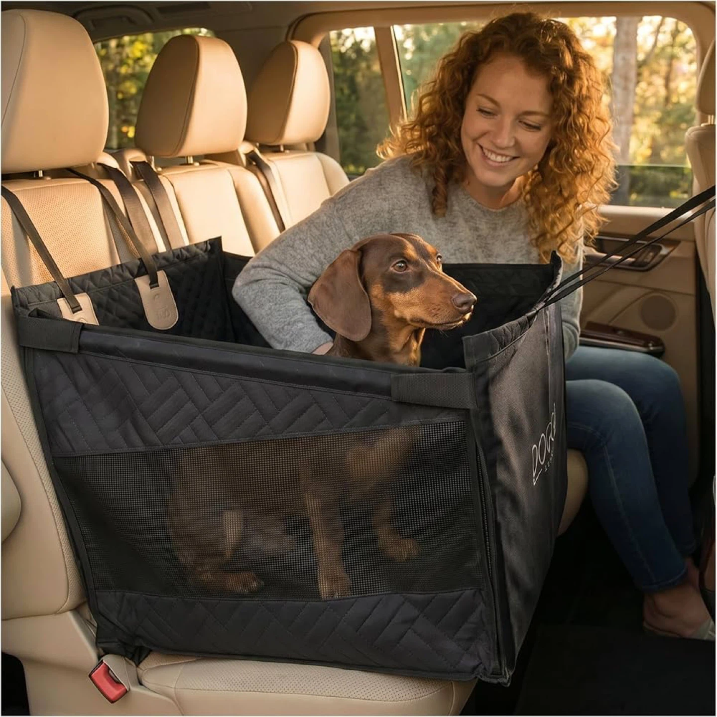 Doggo Dog Car Seat for Small & Medium Dogs