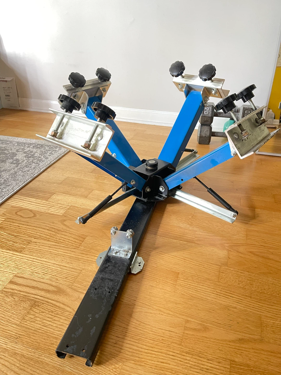 DIY Print shop ultimate 4 color screen printing press