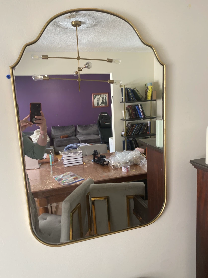 Ornate Gold Mirror