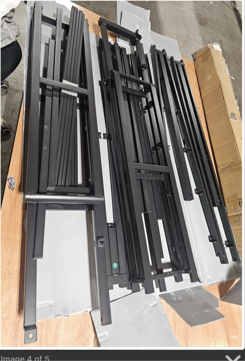Black Metal Bed Frame Box Spring Replacement - photo 3