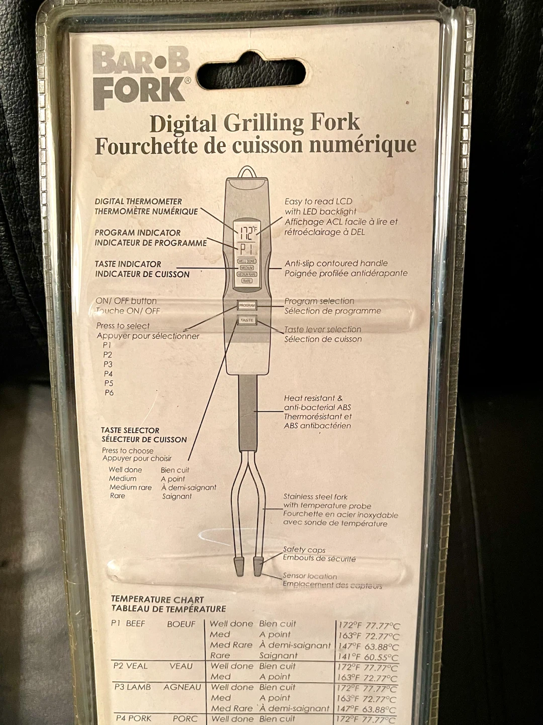 NEW Bar-B-Fork Digital Grilling Fork - photo 4
