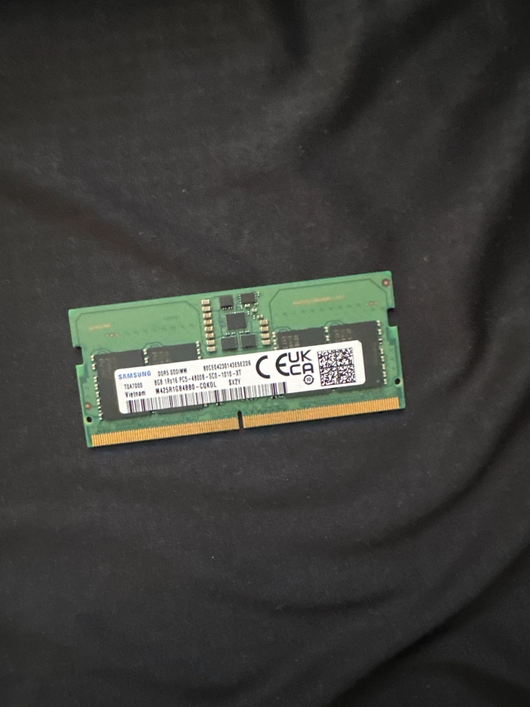 Samsung 8GB DDR5 4800MHz SODIMM RAM