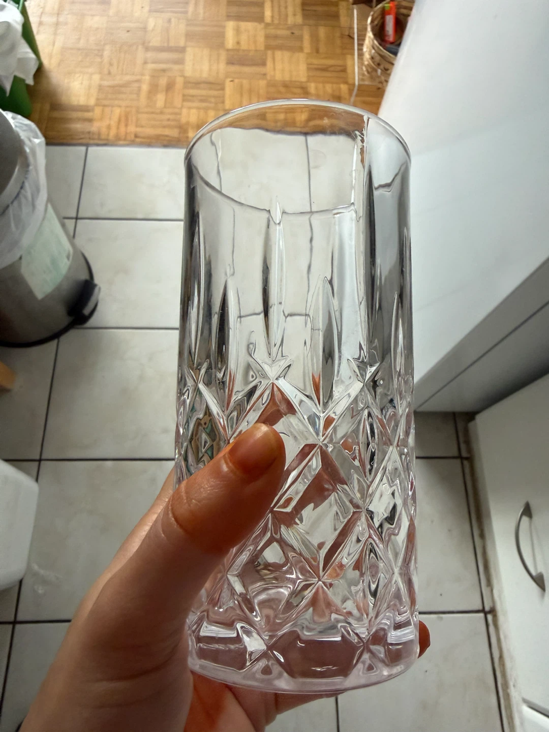 Crystal Cut Highball Glass - photo 4