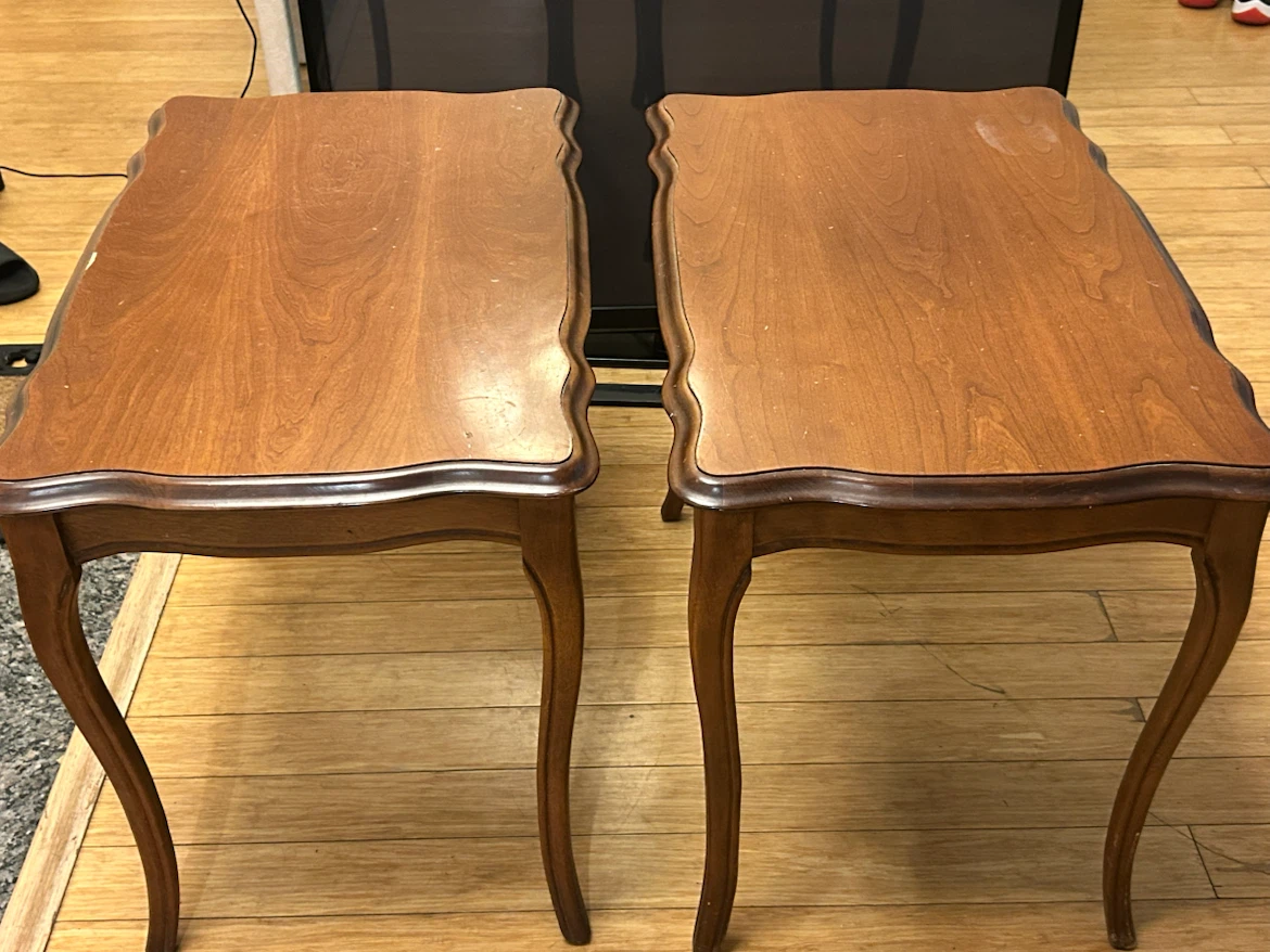 Vintage Side Tables (Set of 2)