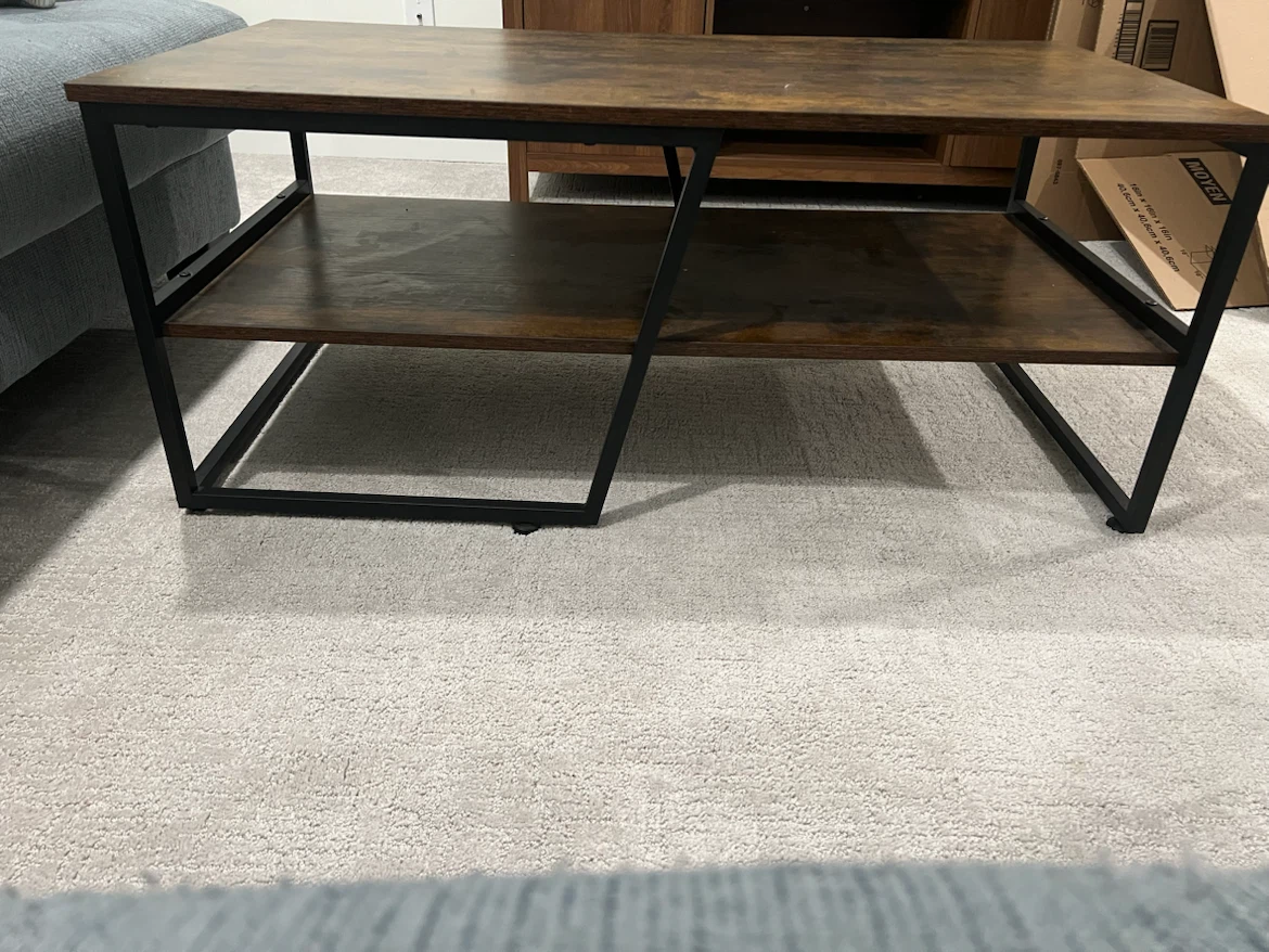 Rustic Industrial Coffee Table