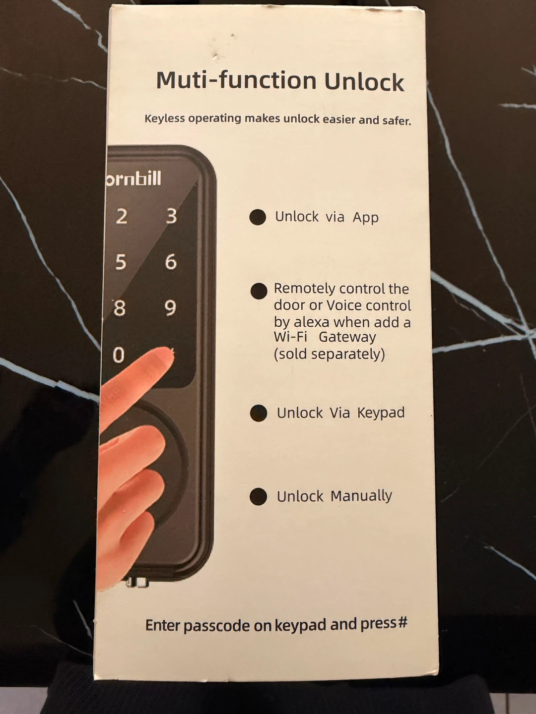 Hornbill Smart Lock - Muti-function Unlock - photo 2