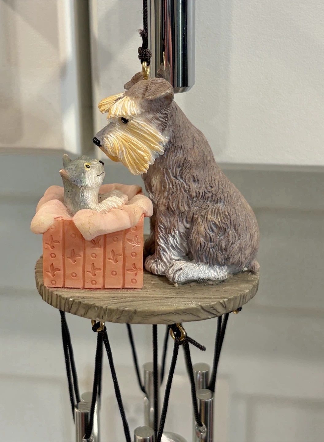 Mini Dog Wind Chime – Cute Puppy Hanging Ornament - photo 2