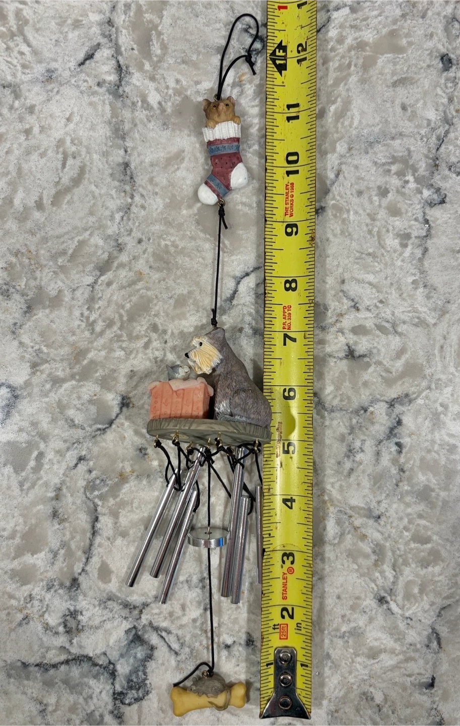 Mini Dog Wind Chime – Cute Puppy Hanging Ornament - photo 5