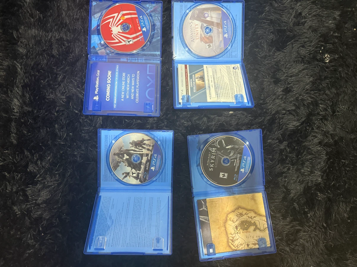 PS4 Games Bundle - Spider-Man, Skyrim, Destiny, Assassin's Creed - photo 3