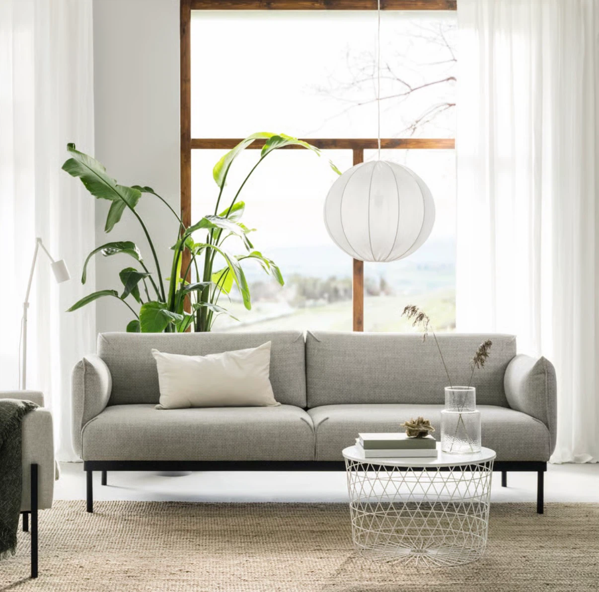 Moving Sale 🛋️ IKEA ÄPPLARYD Sofa – Lejde Light Gray - photo 2