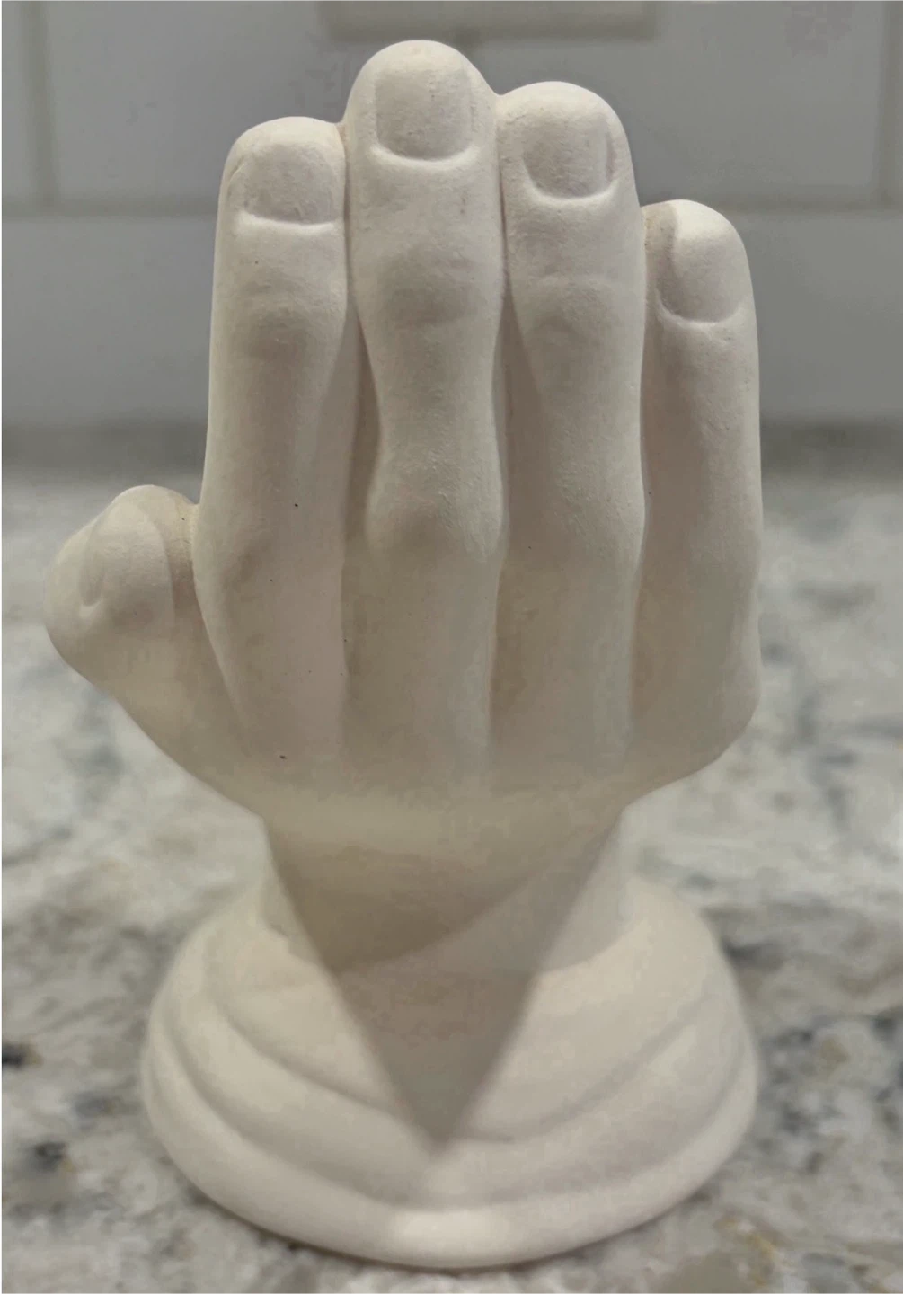 Angel in Hands Figurine – Spiritual Memorial Home Decor Statue - photo 2
