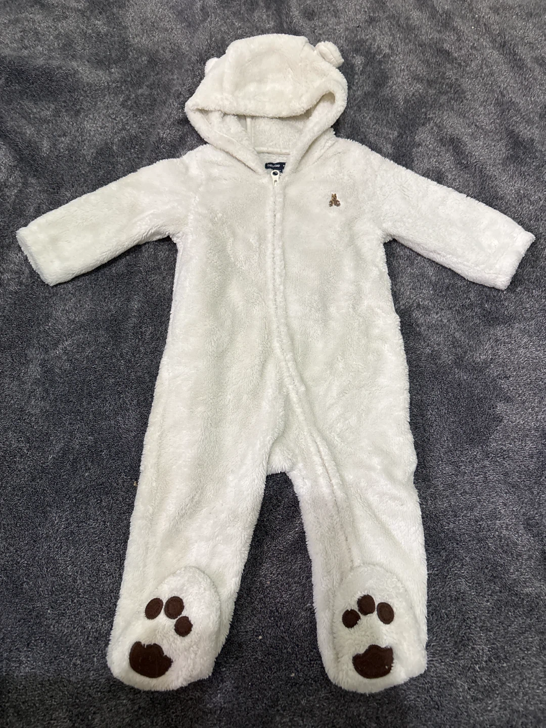 Gap Baby Fleece Bear Bunting Snowsuit - photo 2