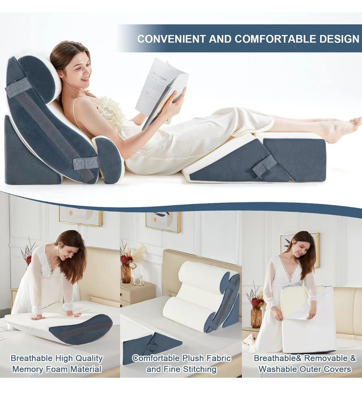 Lazy Z.Z.Z. Wedge Pillow Set - photo 2