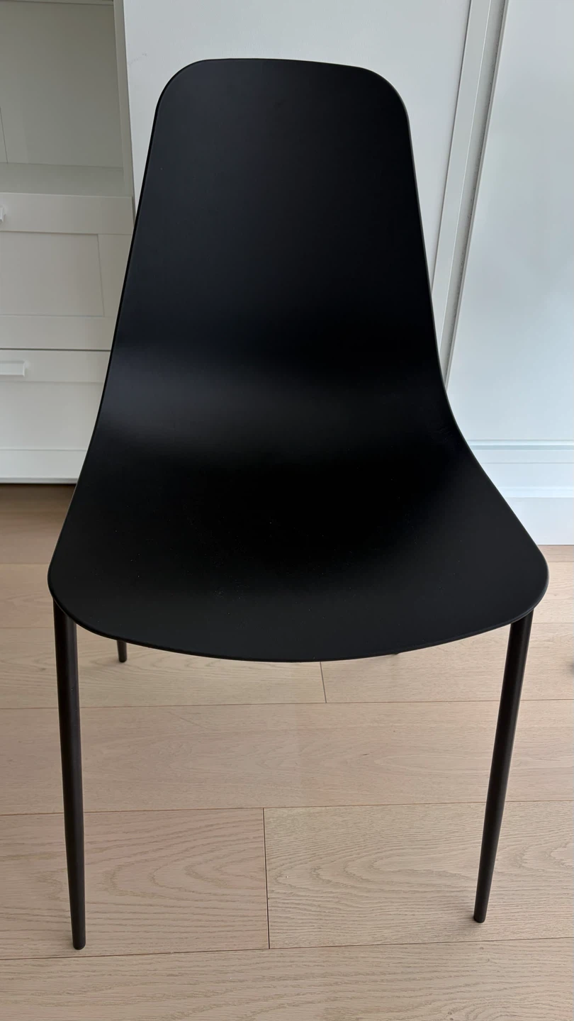 Black Modern Dining Chair - photo 2