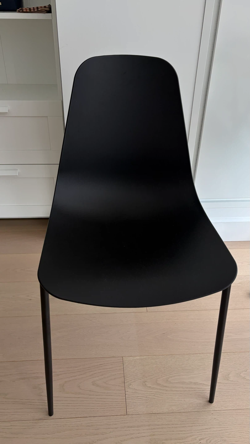 Black Modern Dining Chair - photo 3