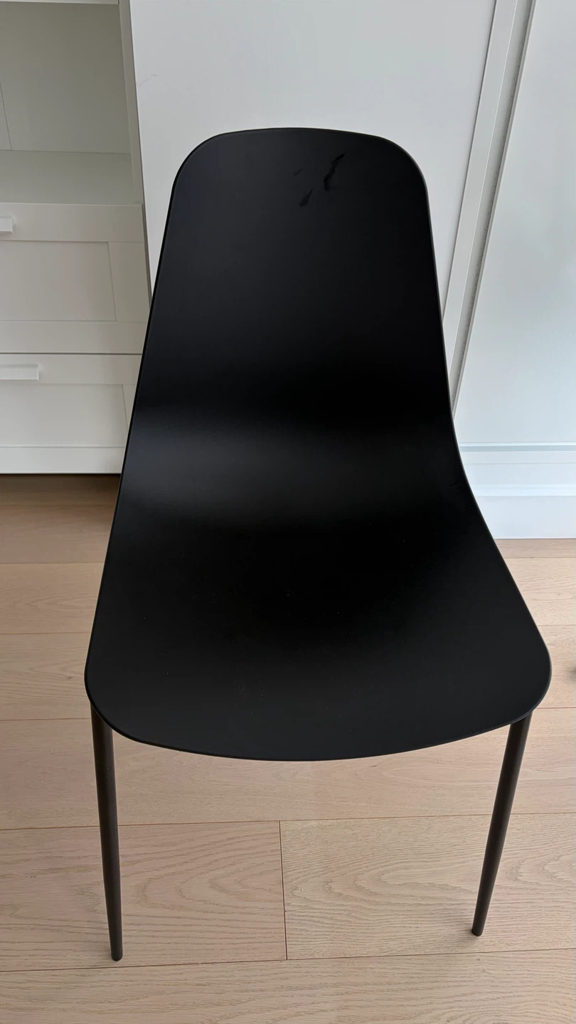 Black Modern Dining Chair - photo 4