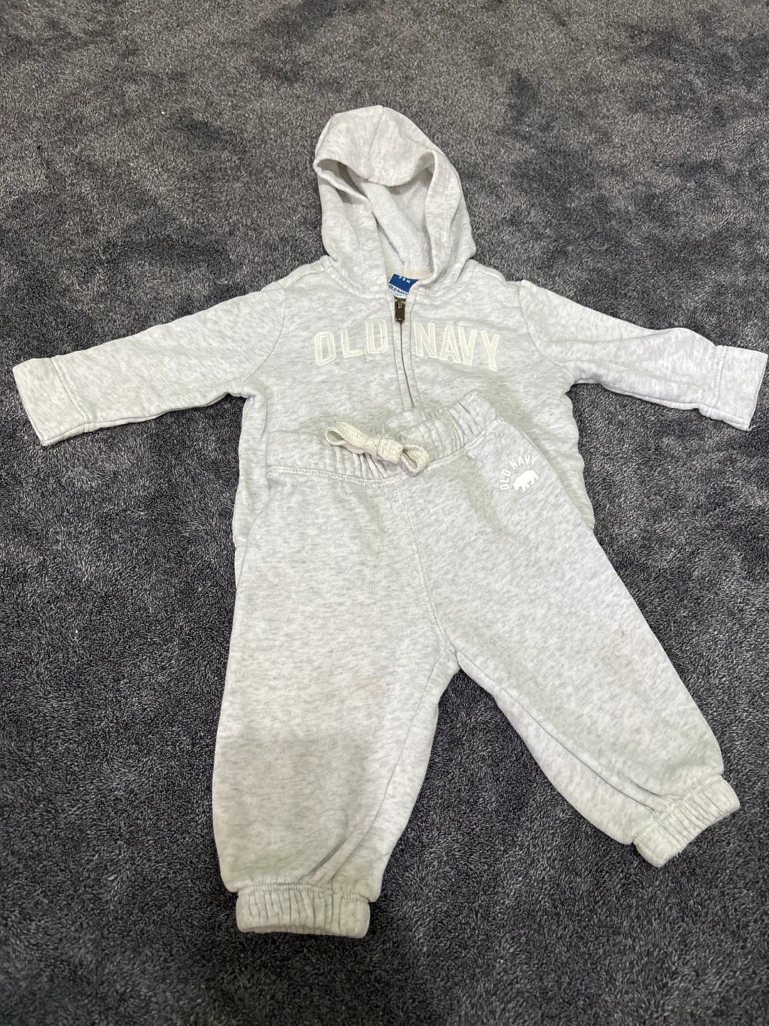 Old Navy Grey Hoodie and Pants Set