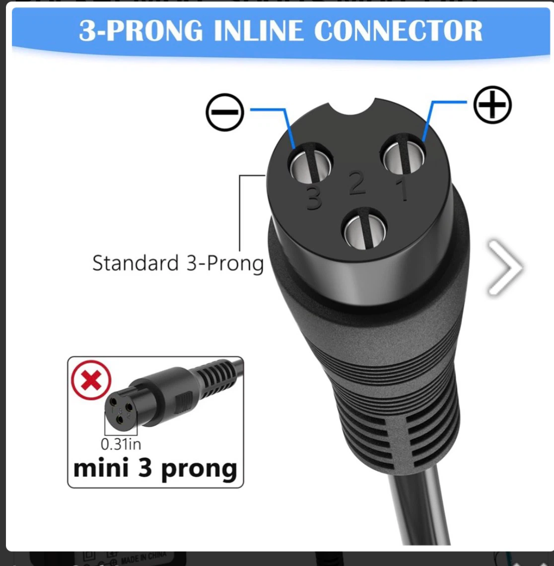 Razor Scooter AC/DC Adapter Charger - photo 3
